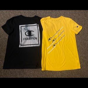 Boy’s Youth Large Champion t-shirts
